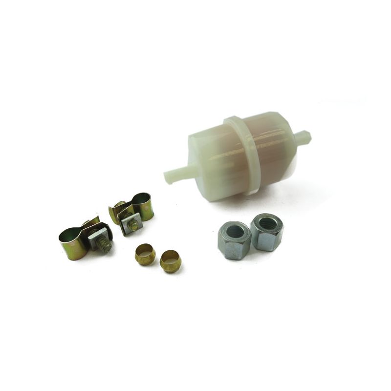 IN-LINE FUEL FILTER (C/W END NUTS):  MGB, T2000, STAG, P6
