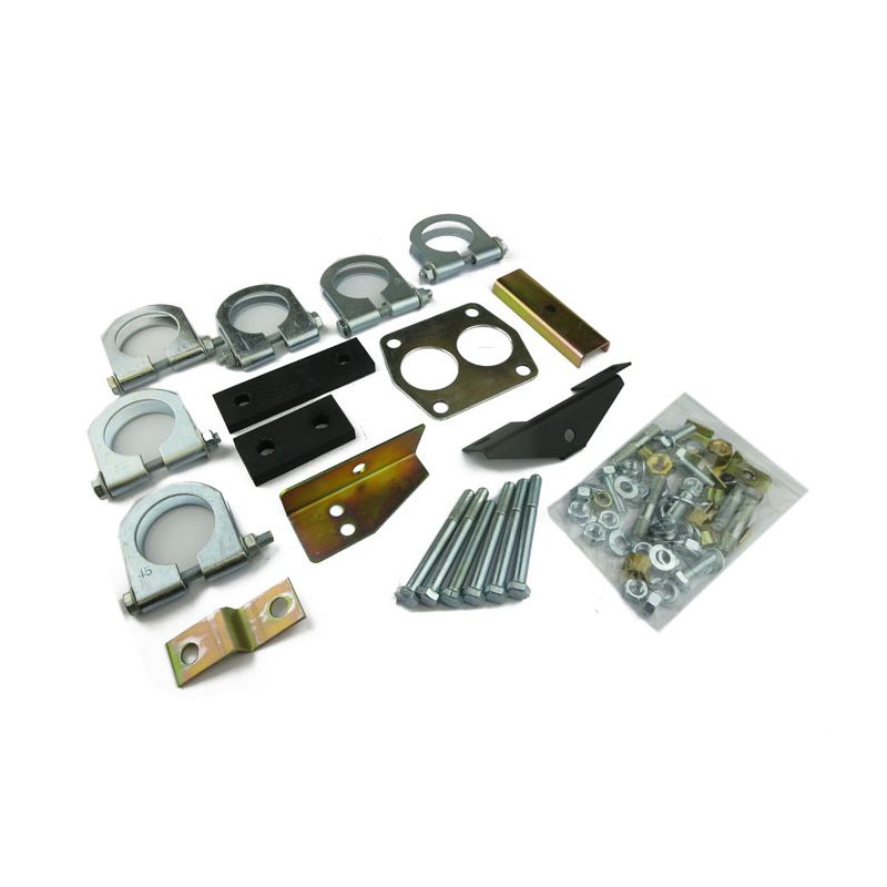 EXHAUST FITTING KIT:  TR6 LATE MODELS