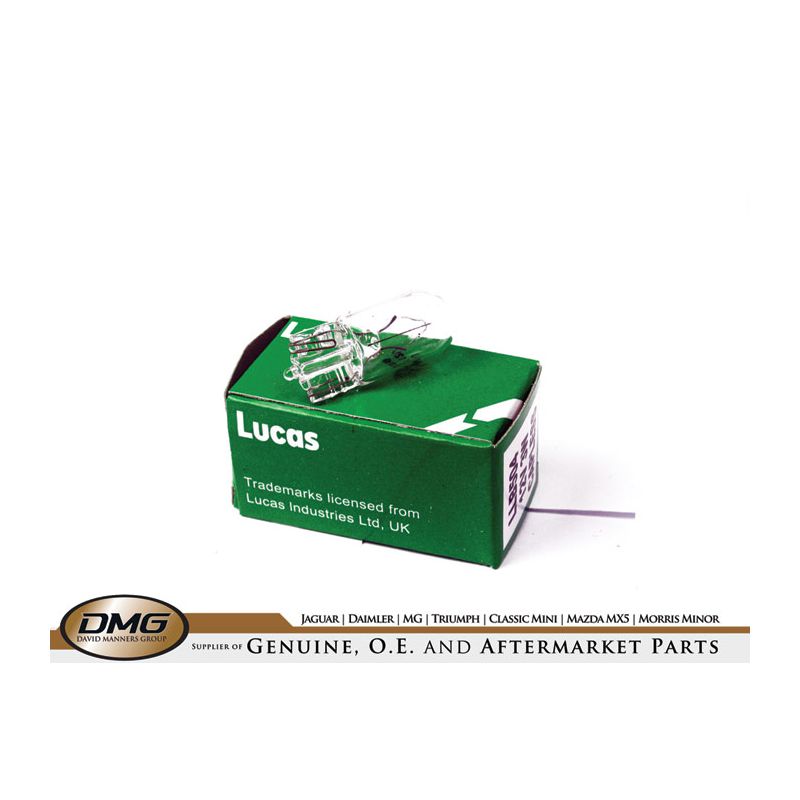 LUCAS BULB 12V 3W:  VARIOUS, STAG