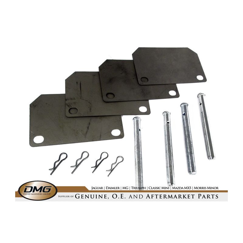 PAD FITTING KIT 1/4 PIN:  VARIOUS
