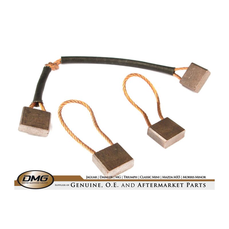 BRUSH SET (4 BRUSHES):  MGB 62-67, MG TD-TF, MINI, MM