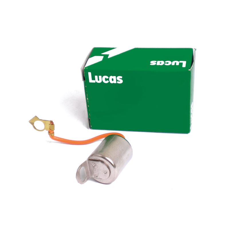 IGNITION CONDENSER:  MGA, MGB, T2000 T2500, TR2, TR3, TR3A, TR4, TR4A,