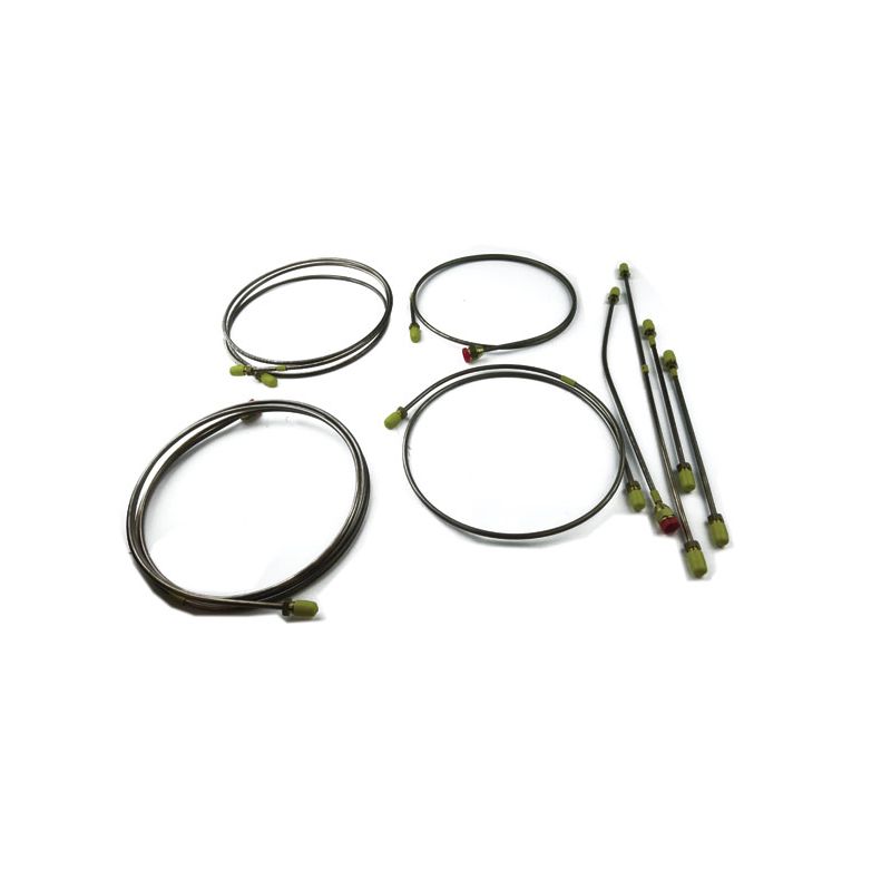 BRAKE PIPE SET LHD GIRLING:  TR3, TR3A