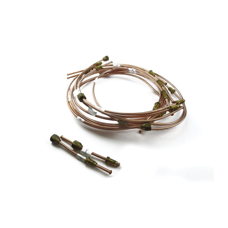 BRAKE PIPE SET LHD UNF:  TR5, TR6