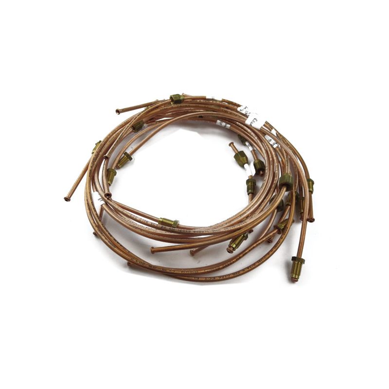 BRAKE PIPE SET LHD METRIC:  TR6