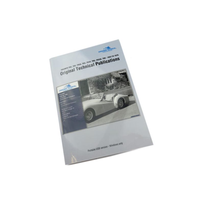 PARTS/TECH USB TR RANGE (TO:  VARIOUS, TR2, TR3, TR3A, TR4, TR4A, TR5,