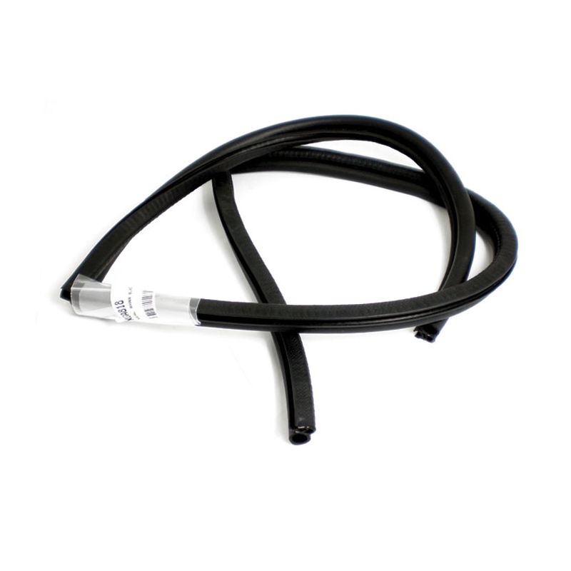 RH REAR QUARTER WINDOW SEAL (BLACK NYLON):  MGB GT