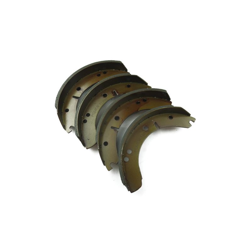 BRAKE SHOE SET FR/RR 10" DRUMS:  TR2, TR3