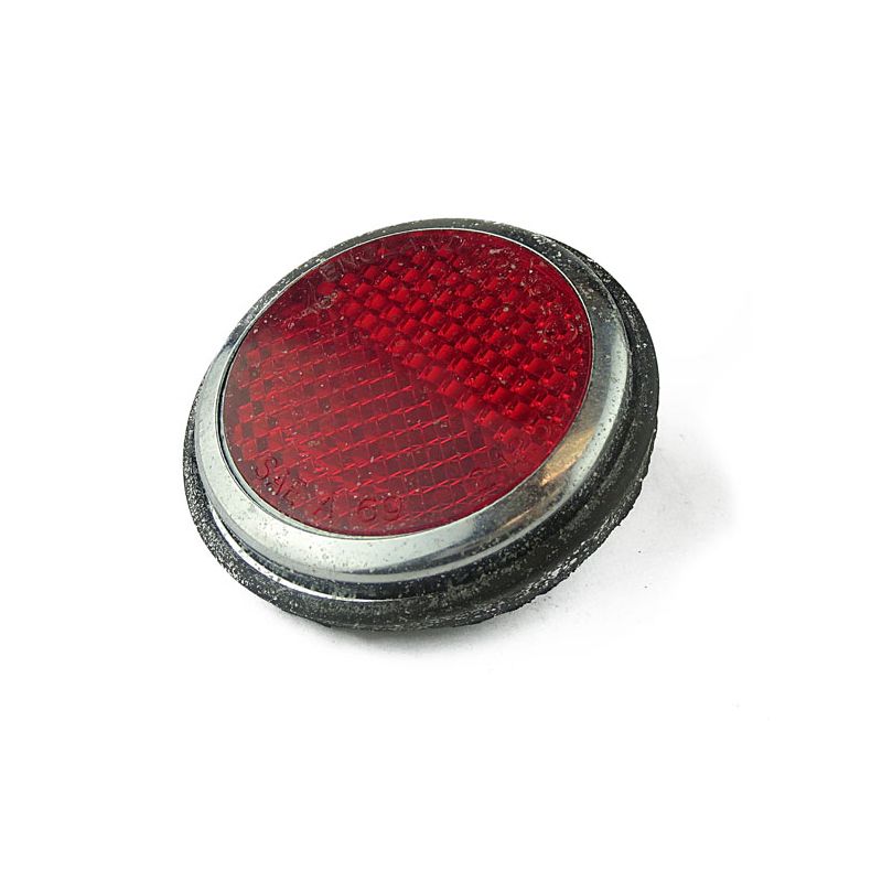 REFLECTOR, LATE 72MM (REAR RED TRAVELLER): MORRIS MINOR