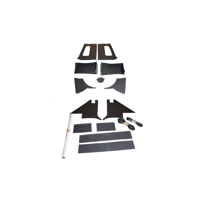 COMPLETE TRIM KIT (BLACK):  MGA ROADSTER