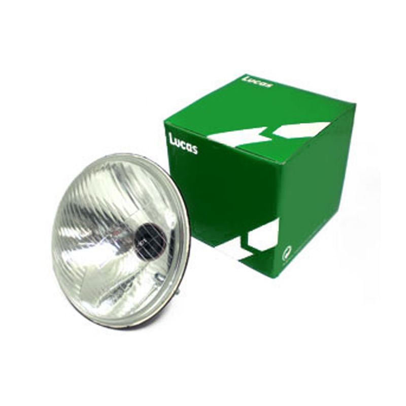 7" HEADLAMP LHD H4 WITH PILOT: VARIOUS