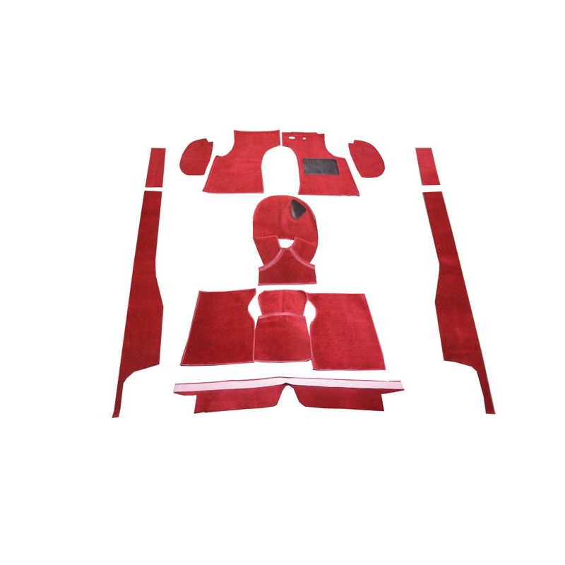 CARPET RED RHD (RED): MORRIS MINOR 56-71