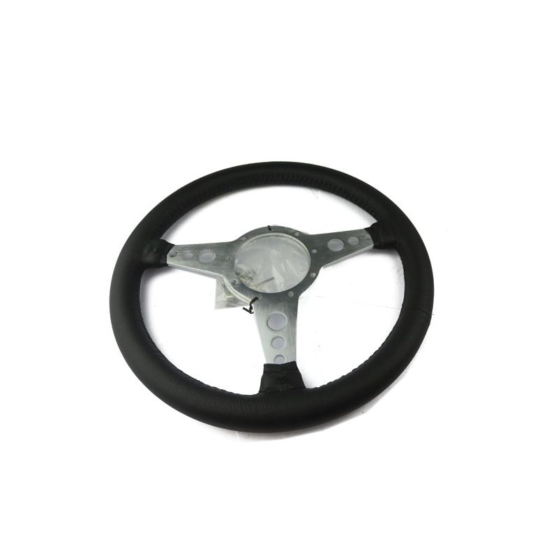 STEERING WHEEL 14" MK4 FLAT LEATHER:  VARIOUS
