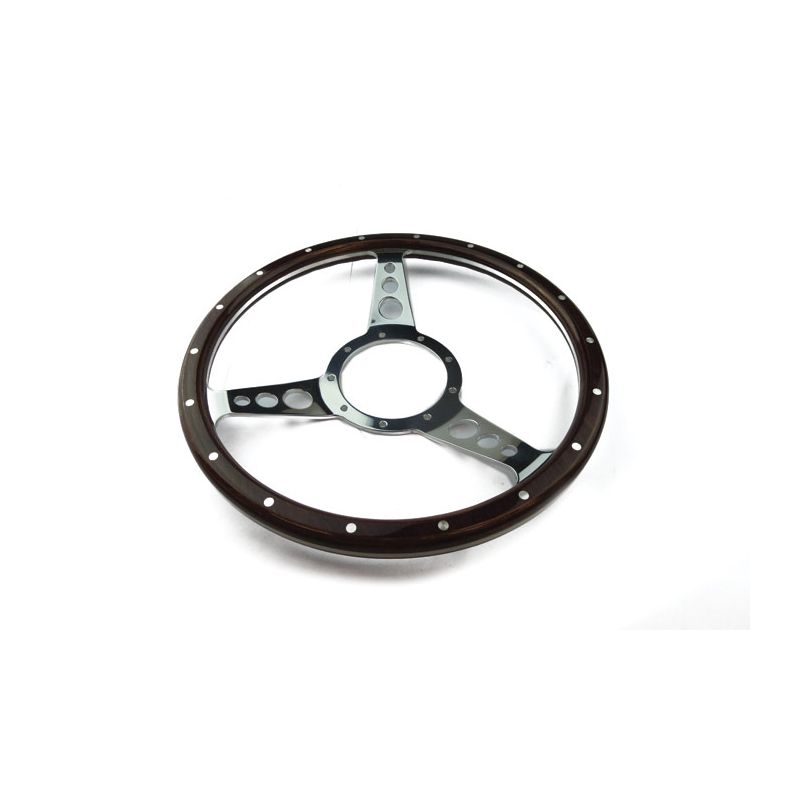 STEERING WHEEL MK3 13" DISH/WOOD/POLISH:  VARIOUS