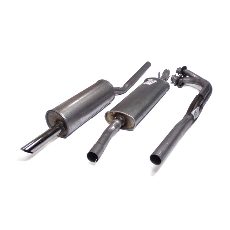 EXHAUST SYSTEM  (3-PIECE):  MGB 62-74