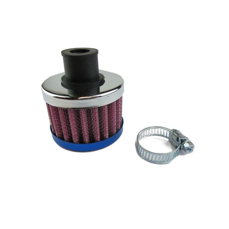 CRANK CASE BREATHER 12MM INLET BLUE: MORRIS MINOR