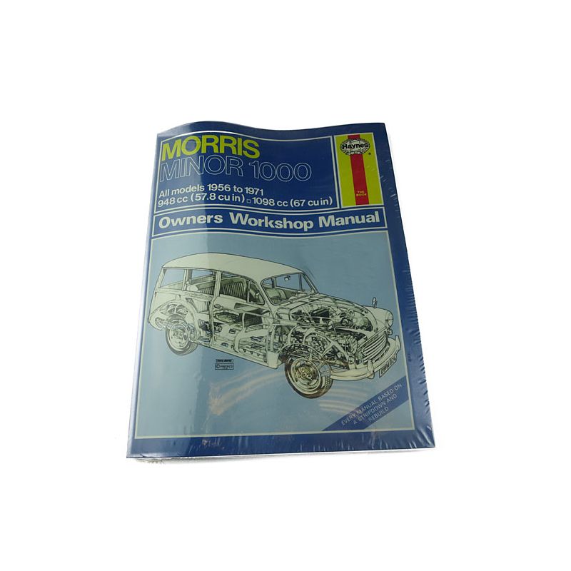 HAYNES WORKSHOP MAN'L NOT HARD BACK 56 ON: MORRIS MINOR
