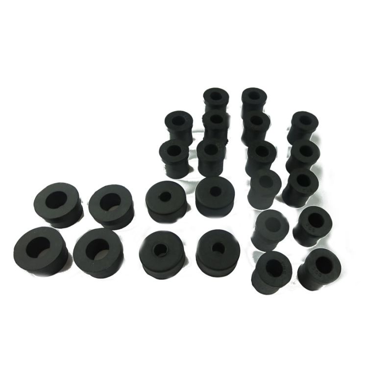 RUBBER SUSPENSION BUSH KIT FRONT & REAR: MORRIS MINOR