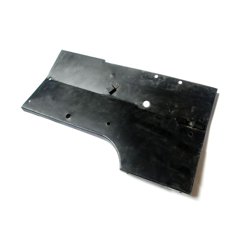 RH TIE PLATE (EARLY):  MORRIS MINOR