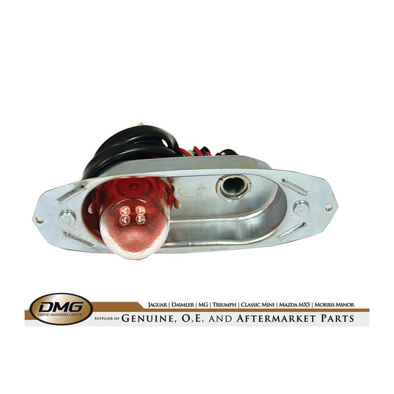 SIDE LAMP/BACK PLATE (WIRED):  SPRITE, MIDGET