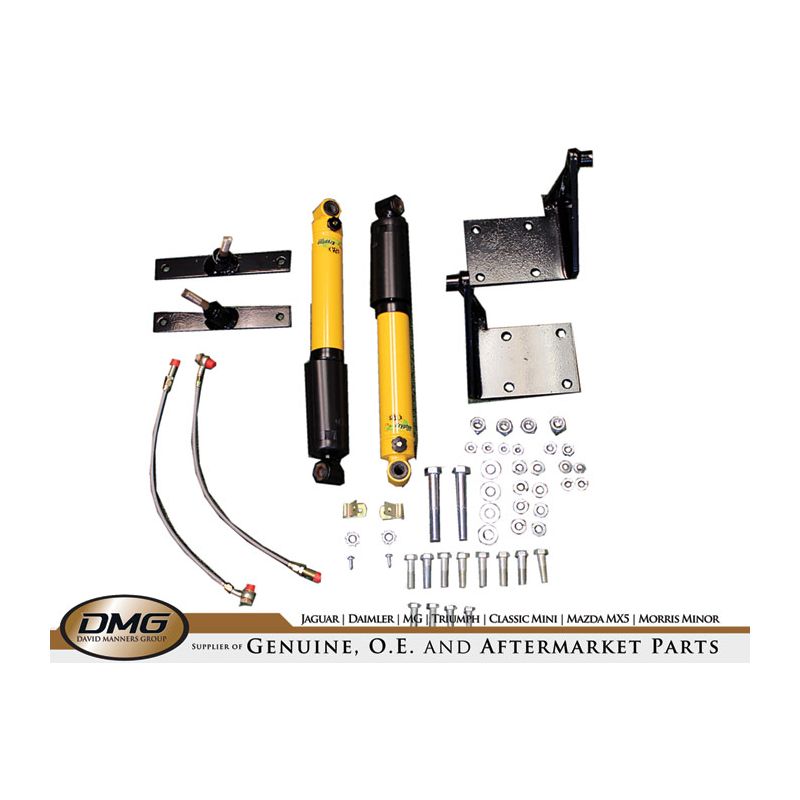FRONT SHOCK CONVERSION KIT (SPAX):  MGB 62-80