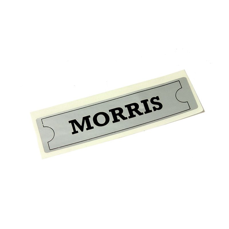 DECAL ROCKER COVER:  MORRIS MINOR