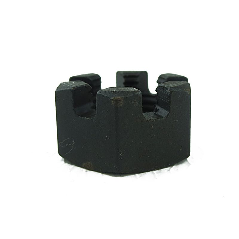 LH FRONT HUB NUT:  MORRIS MINOR