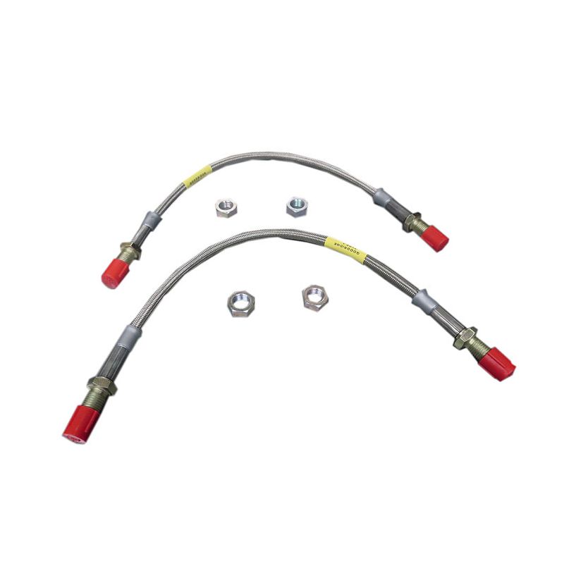 BRAIDED BRAKE HOSES:  SPITFIRE MKIV-1500