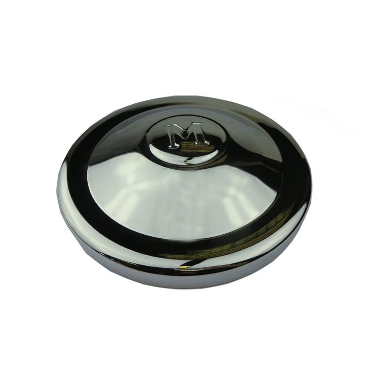 HUB CAP (CHROME) LATE:  MORRIS MINOR SALOON, CONV, TRAV