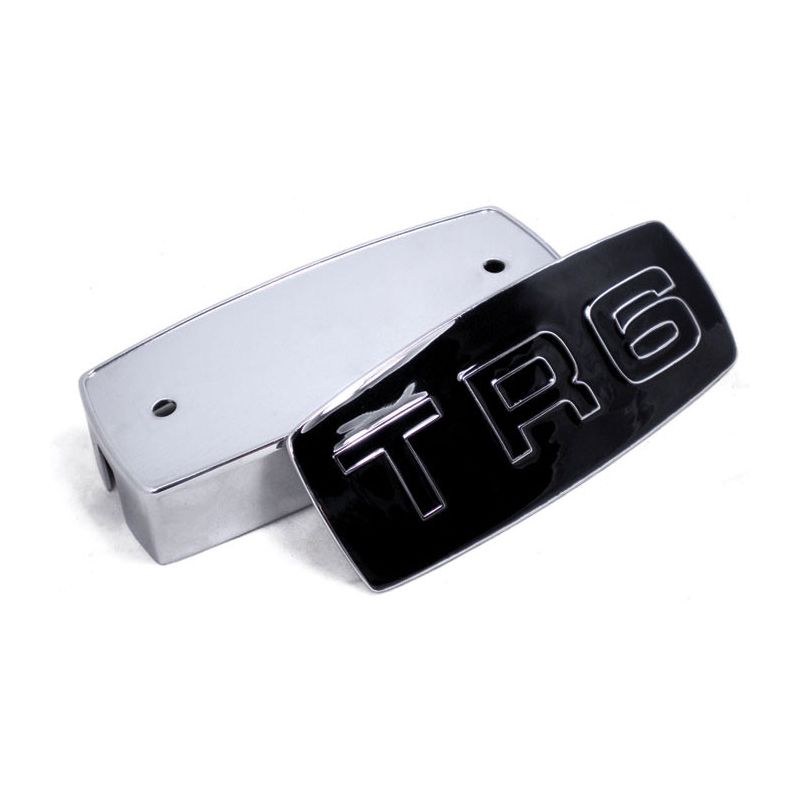 ENAMEL BADGE & PLINTH:  TR6