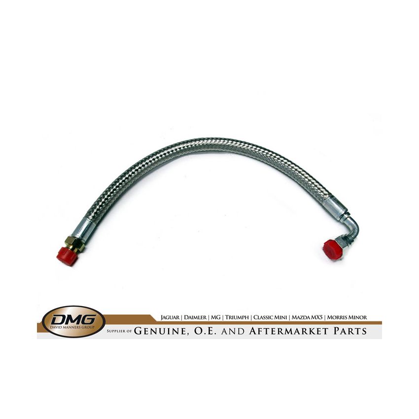 BRAIDED FUEL PIPE (S/STEEL):  TR2, TR3, TR3A