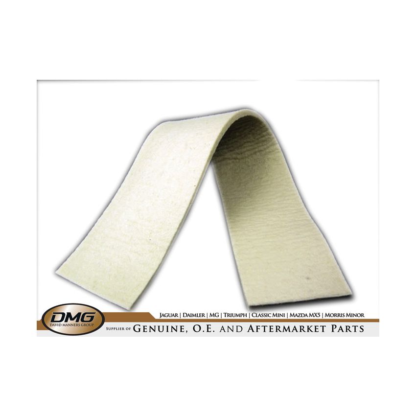 FELT STRIP-TANK MOUNT:  TR2, TR3, TR3A, TR4, TR4A, TR5, TR6, SPITFIRE