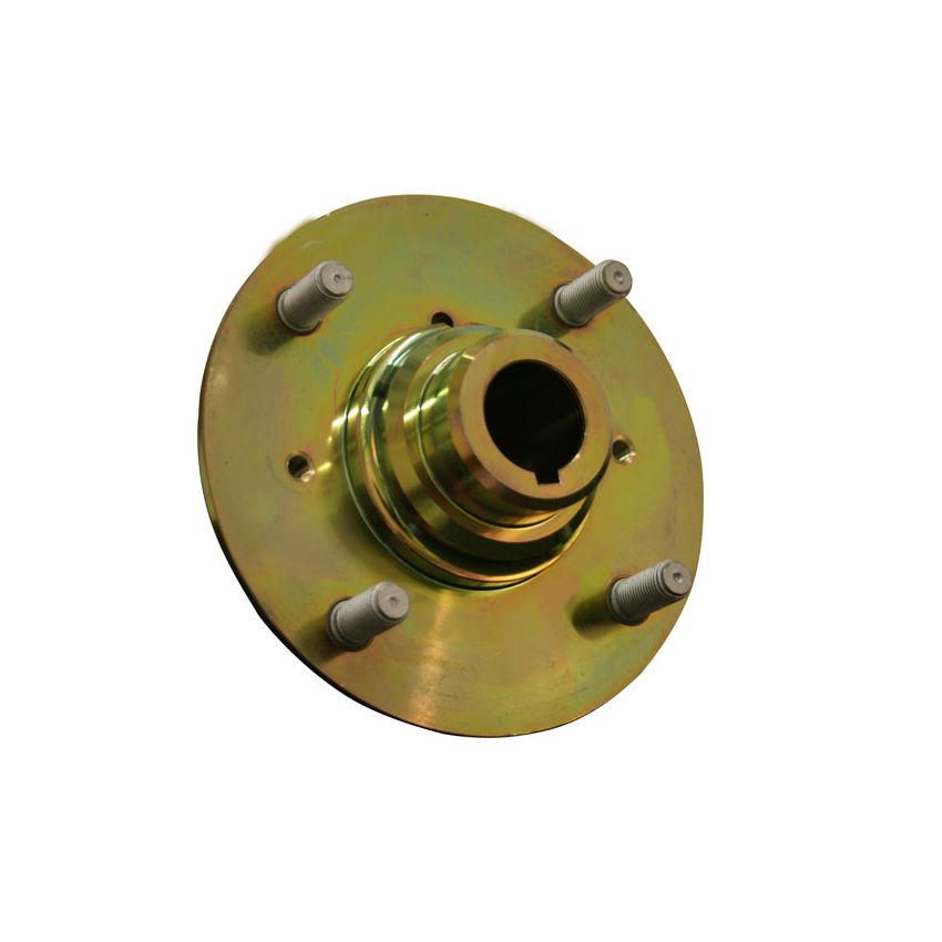FLANGED REAR HUB:  TR3, TR4