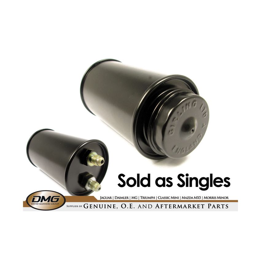 BRAKE/CLUTCH RESERVOIR:  TR3, TR3A, AH BN6-BJ8