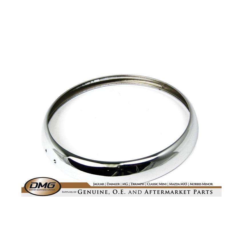 HEADLAMP RIM:  TR3, TR3A, TR4, TR4A, TR5, TR6, SPITFIRE MKI-MKIII, GT6
