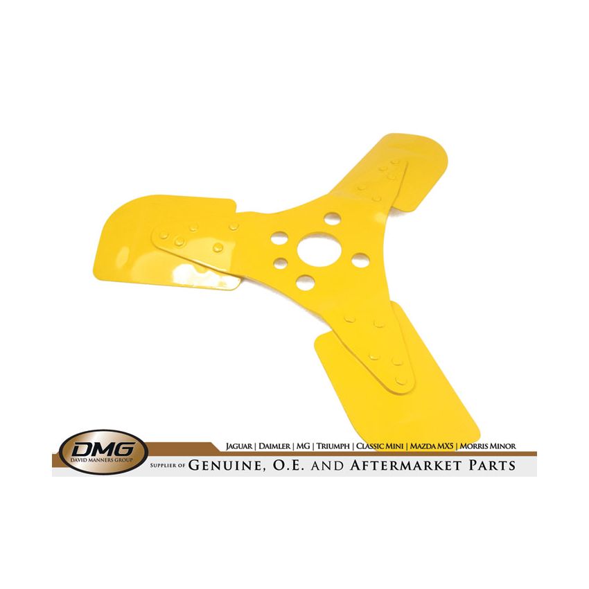 3 BLADE METAL FAN:  MGB 62-76
