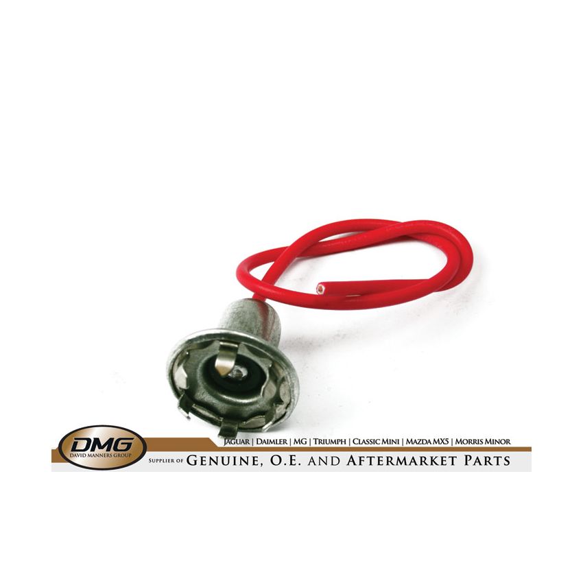 BULB HOLDER SINGLE WIRE:  MGB, MGC, TR2, TR3, TR3A, TR4, S&M