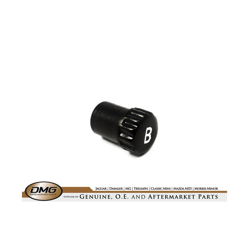HEATER FAN KNOB:  MGA 55-62, TR4, TR4A, TR5, TR6