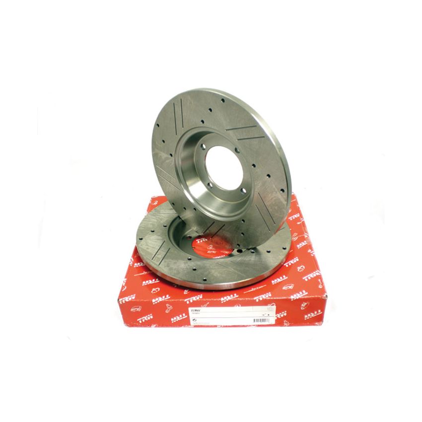 BRAKE DISC DRILL/GROOVED:  TR4, TR4A, TR5, TR6