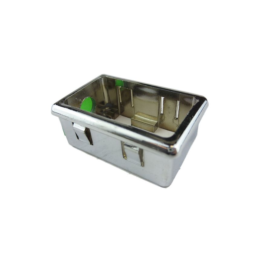 SWITCH BEZEL (CHROME):  MGB, MGC, MINI