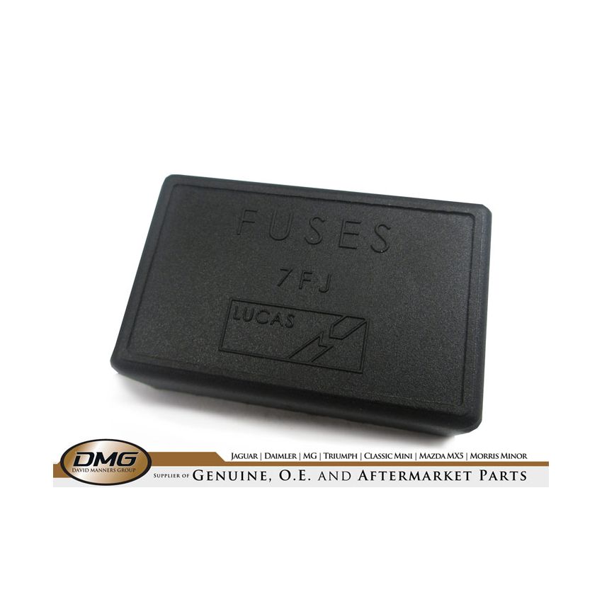 LUCAS FUSE BOX COVER 7FJ:  MGB, TRIUMPH, AUSTIN