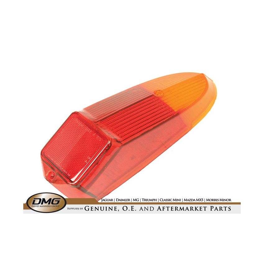 REAR LAMP LENS      MGB-SPRIDGET 70-80