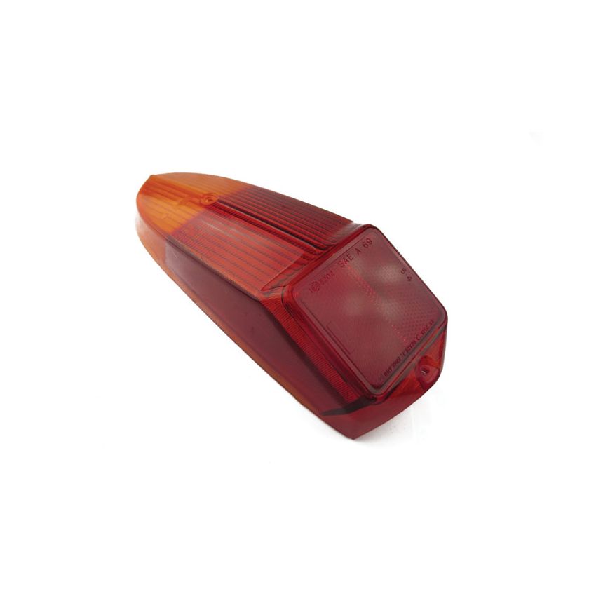 REAR LAMP LENS:  MGB, S&M 69-73