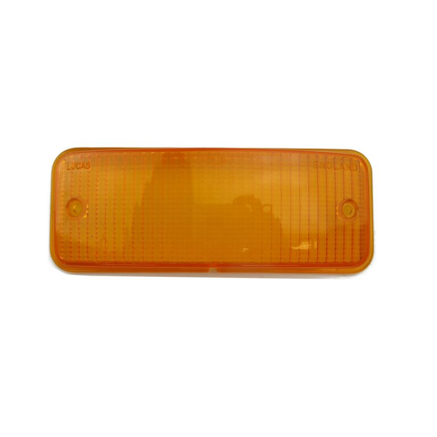 FRONT INDICATOR LENS (AMBER):  MGB 75>