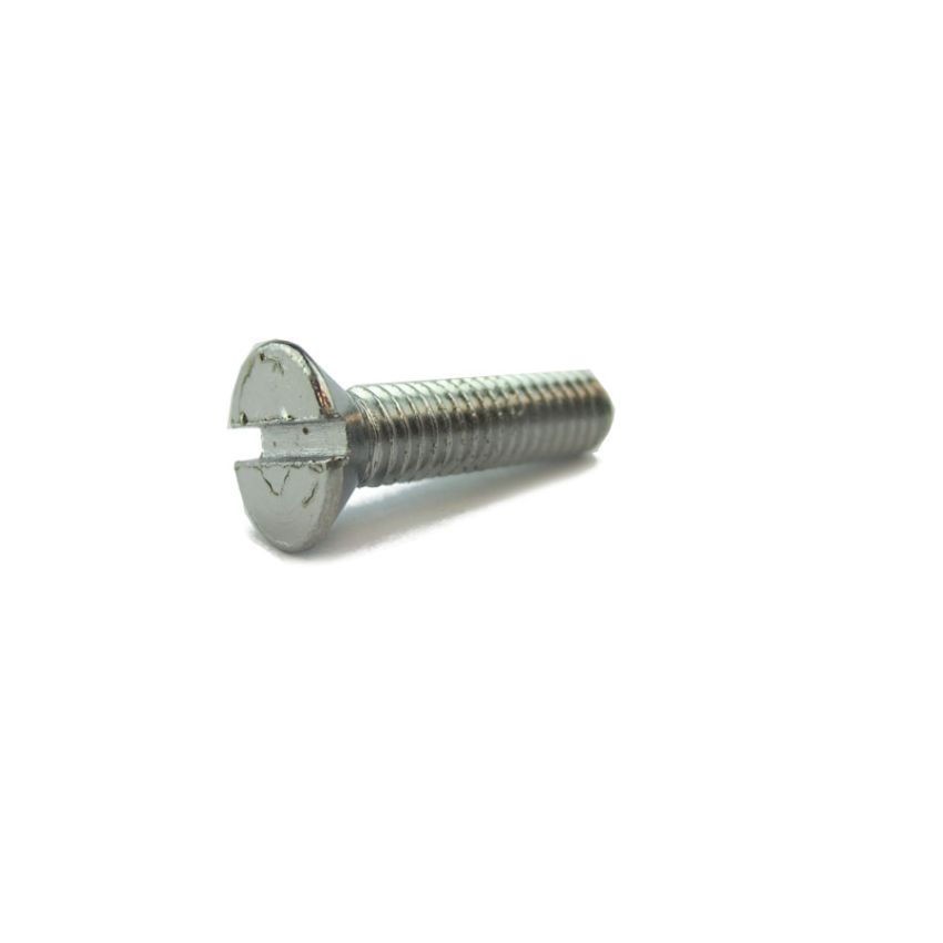 SCREW CHROME SLOTTED:
