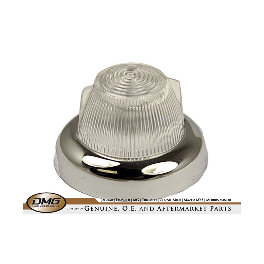 SIDE LENS WHITE:  TR4A, TR5, TR6