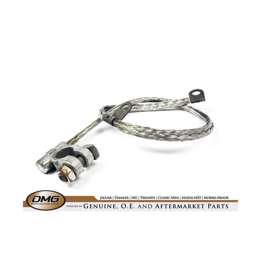 BATTERY CABLE (NEGATIVE EARTH):  TR250, TR6