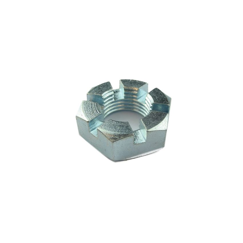 FRONT HUB SLOTTED NUT:  MGB 62-80