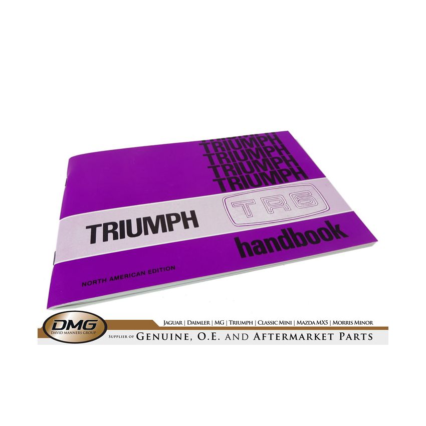OWNERS HANDBOOK:  TR6 USA
