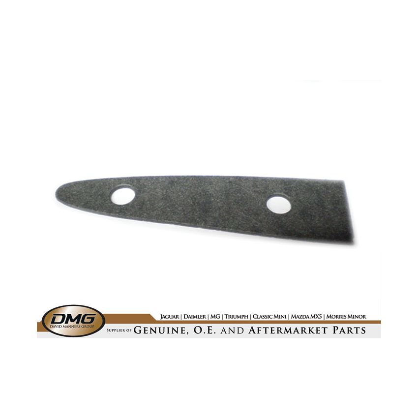 HINGE GASKET (LARGE):  TR4, TR4A, SPITFIRE MKI-MKIII